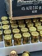 45 AUTO BULLETS