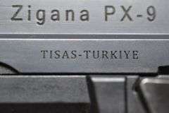 Tisas Zigana PX-9 Pistol In 9x19MM Caliber,