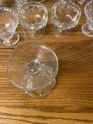 Assorted Glassware Lot: Drinking Glasses and Dessert Bowls