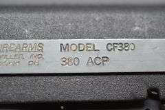 Hi-Point Model CF380 Pistol In .380 ACP Caliber,