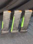 3 Magpul PMAG 15 GL9 9mm Magazines