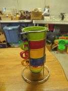 Baking and Cooking Assortment: Cake Carrier, Bundt Pan, Saucepans, Better Homes and Gardens Mugs, Grater & Thermometer