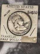 FRANKLIN HALF DOLLAR 1953 D SILVER