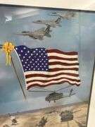 Steve St. Clair Signed Military Aviation Framed Print