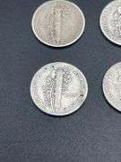 TWELVE MERCURY DIMES