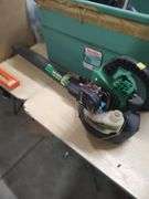 WEED EATER GAS BLOWER - NEEDS PULL CORD PUT BACK AND MISSING GAS LID