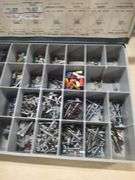 PARTS BIN WITH CONTENTS