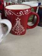 Collection of Holiday-Themed Coffee Mugs