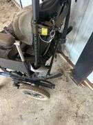 Quickie Wheelchair - Black and Blue