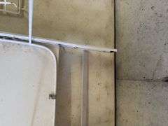 White Metal Storage Rack