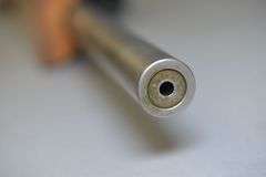 Custom Benchrest Bolt Action Rifle In .243 Ackley Improved Caliber,
