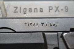 Tisas Zigana PX-9 Pistol In 9X19MM Caliber,