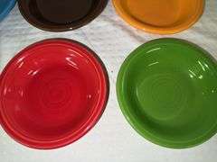Fiesta Ware Small Bowls - Set of 8 Assorted Colors