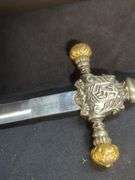 Ornate Decorative Sword with Scabbard
