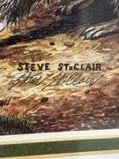 Framed Print of Raccoons on a Fence by Steve St. Clair