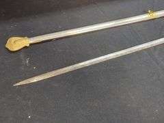 Metal Decorative Sword with Sheath