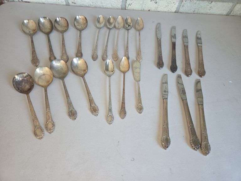 Silverplate Flatware - WMA Rogers & Oneida image