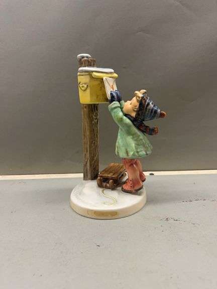 M.J. Hummel Goebel "Letter to Santa" Figurine #340 West Germany 1957 image