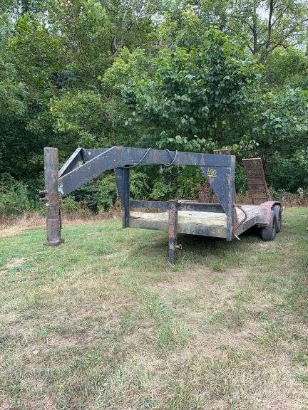 L15A- 16 Ft Goose Neck Dual Axle Trailer image