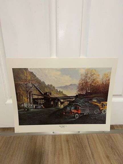 Russell May "Coal Tipple #4" Print image