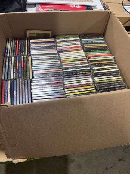LARGE LOT OF MUSIC CDS - PRINCE-ERIC CLAPTON -GARTH BROOKS-JAMES BROWN AND ETC image