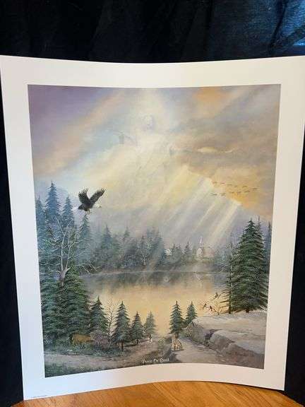 Fred Thrasher "Peace On Earth" Limited Edition Print 981/1000 image