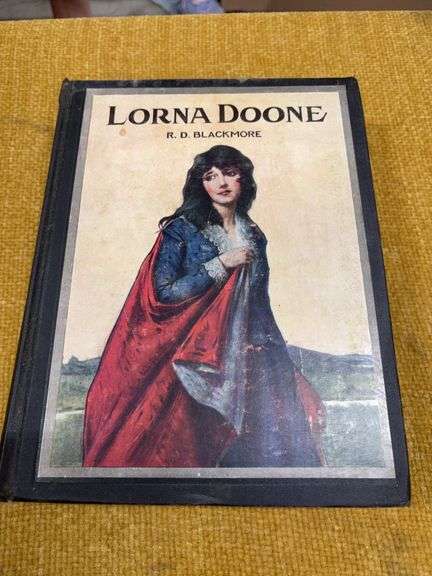 LORNA DOONE BOOK BY R.D. BLACKMORE COPYWRIGHT 1921 image