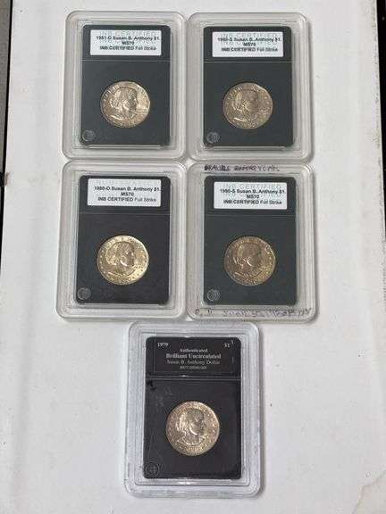 Susan B. Anthony Dollar Coin - 1979, 1980, 1981 image