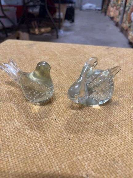 GLASS BIRD AND RABBIT image