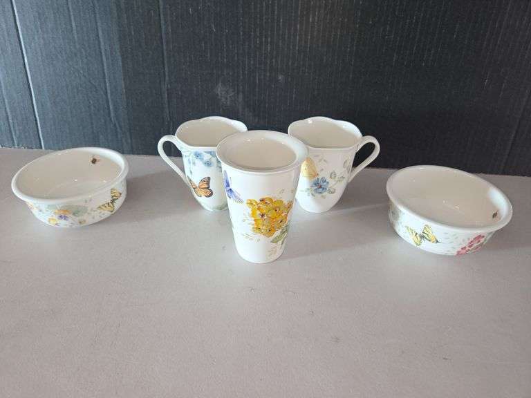 Lenox Butterfly Meadow Cups and Bowls image