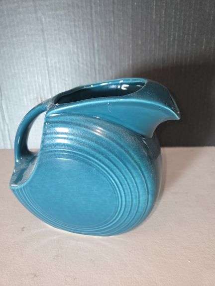 Fiesta Turquoise Ceramic Water Pitcher image