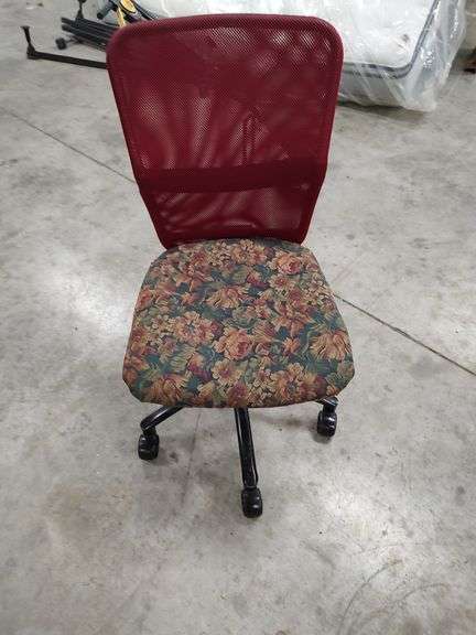 ROLL AROUND OFFICE CHAIR ADJUSTABLE HEIGHT image