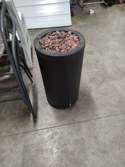 GAS FIRE PIT WITH PROPANE TANK image