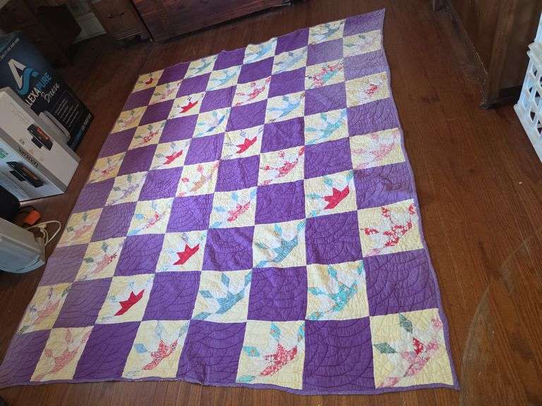Handmade Patchwork Quilt image