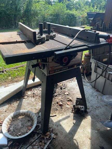 Craftsman 10-Inch Motorized Table Saw image