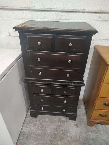 4 DRAWER LINGERIE CHEST - HAS DAMAGE ON TOP - 26X16X48 image