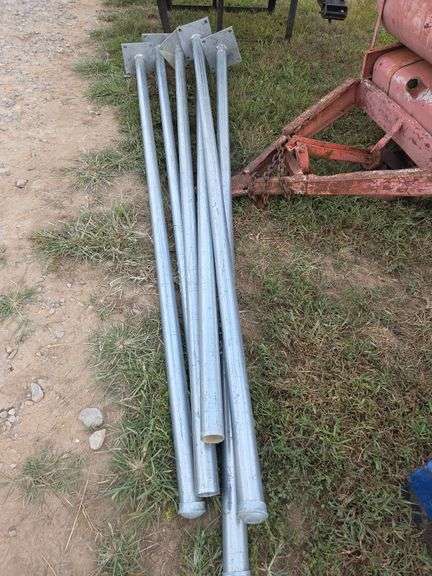 L4- 6 Galvanized Post image