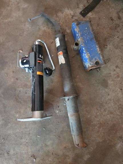 2000lb Swing-Back Trailer Jack with Parts image
