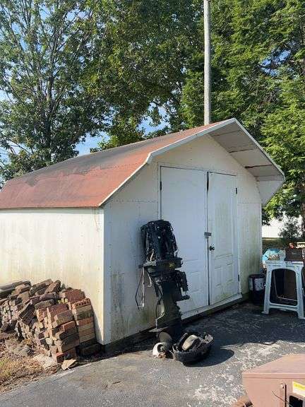 Portable Storage Shed - 12ft x 12ft image