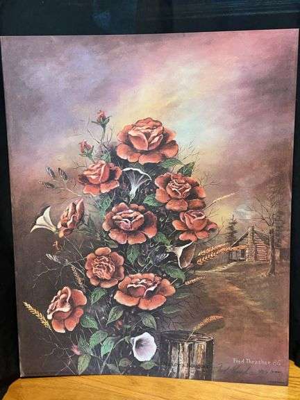 Fred Thrasher "Nature's Bouquet" Limited Edition Print 406/1000 image