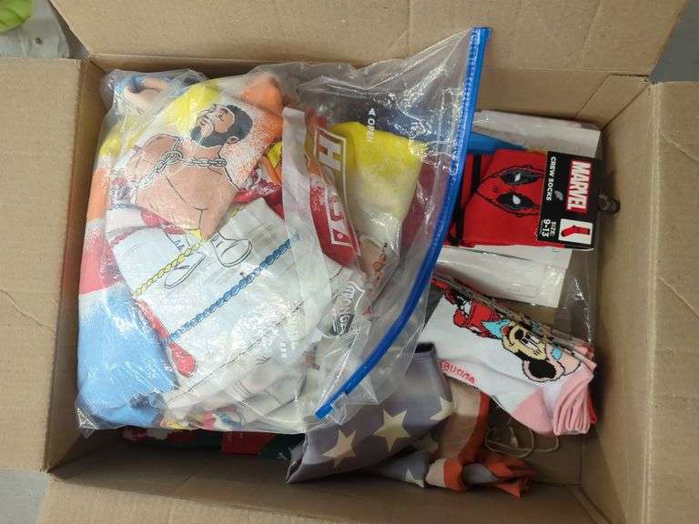 Assorted Variety Lot: Socks, Cards, iPhone Box and Decor image