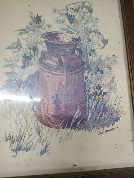 3 VINTAGE WALL HANGING PICTURES image