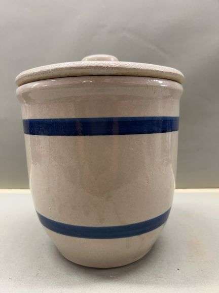 RRP Co. Roseville Stoneware Crock with Lid image