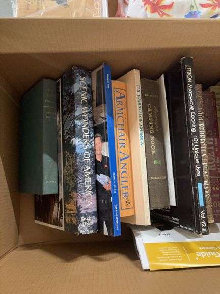 BOX OF ASSORTED BOOKS image