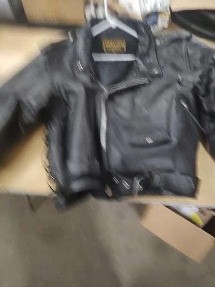 GENUINE LEATHER JACKET SZ 60 image