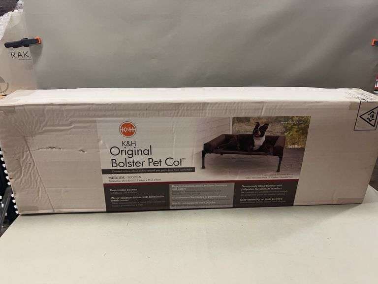K&H Original Bolster Pet Cot - Medium - 25" x 32" x 7" image