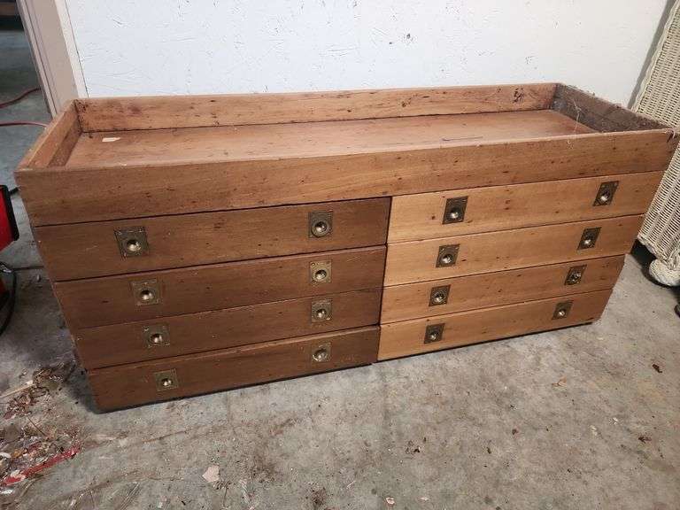Wood Dresser with Multiple Drawers image
