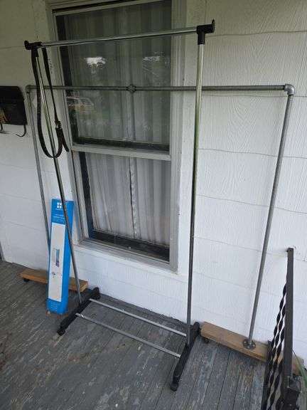 Essential Home Garment Rack and DIY Metal Pipe Clothing Rack image