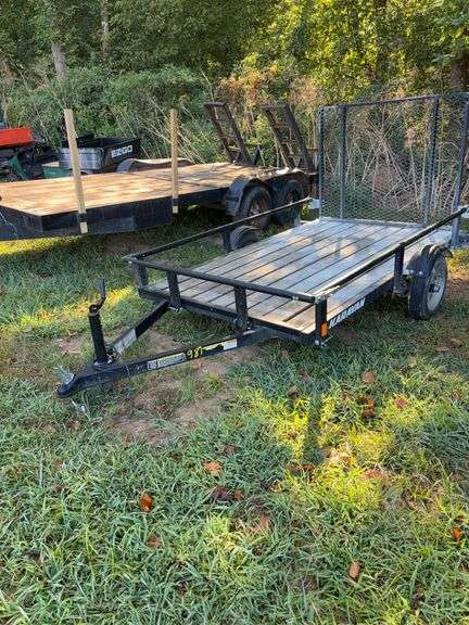 L15B- 5X8 Ft Utility Trailer (Has Certificate of Origin) image