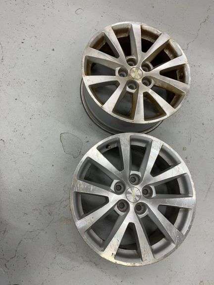 Set of 2 Chevrolet Aluminum Alloy Wheels image